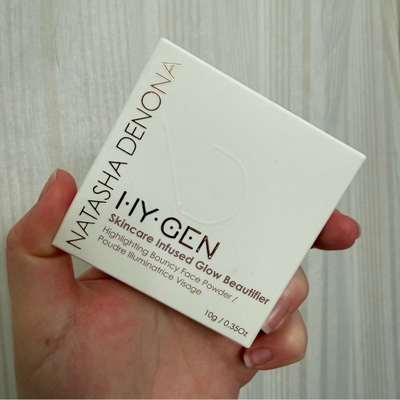 NIB🔥 NATASHA DENONA HY-GEN SKINCARE INFUSED GLOW BEAUTIFIER FACE POWDER - Picture 5 of 8